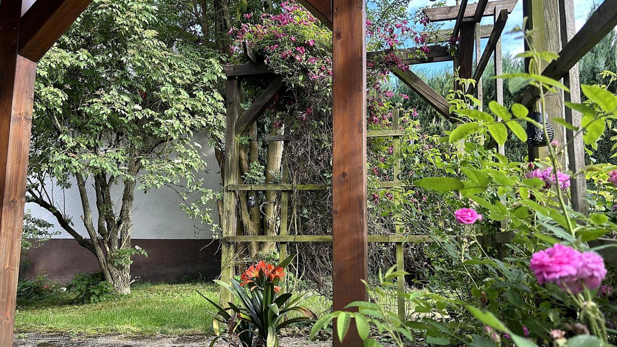 Grosszuegige Wohnung Mit Terrasse Und Gartenzugang - Das Komplette Erdgeschoss บินด์ลัค ภายนอก รูปภาพ